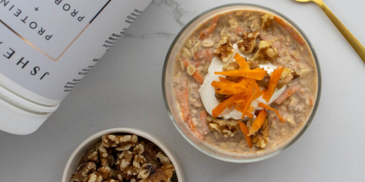 Carrot Cake Overnight Oats – JSHealth