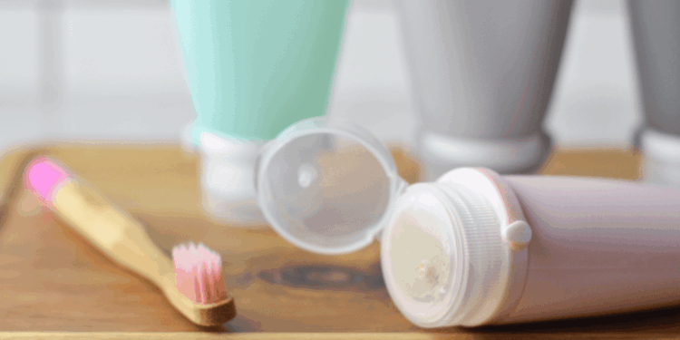 squeezable toothpaste