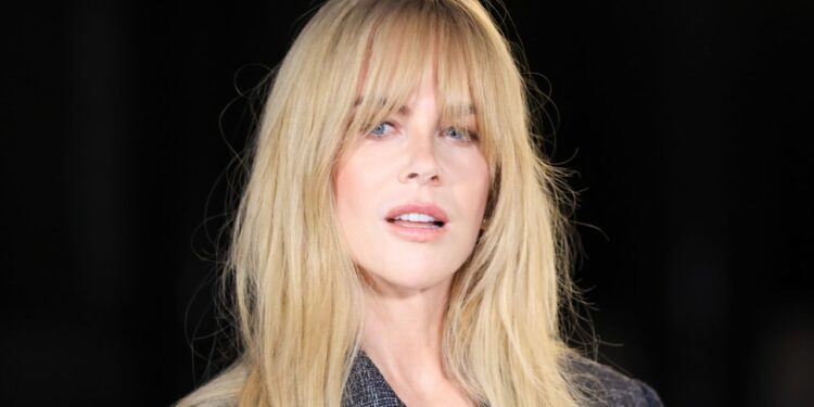 Nicole Kidman's Long Bangs Look So Good Obstructing Her Field of Vision — Photos